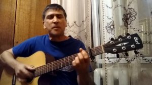 Черный ворон - кавер на гитаре