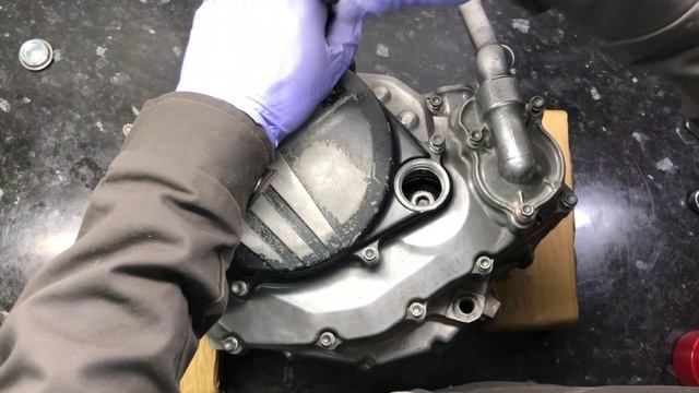 Сборка двигателя HONDA CRF450R 2017 от Тимофея Кержакова смотреть онлайн