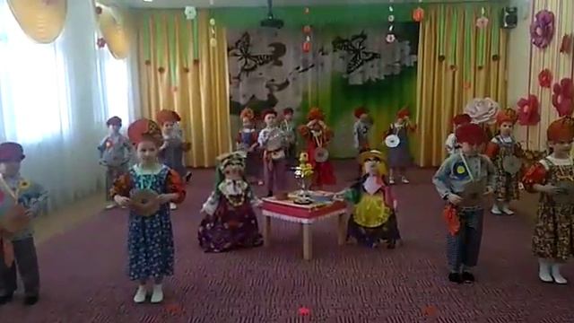 Русская народная песня «Бублики», детский Оркестр старшего дошкольного возраста МАДОУ «Д/С №265» смотреть онлайн