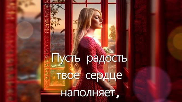 Пожелание прекрасным женщинам
