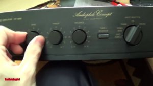 Виз №2.1. Распаковка немецкого усилителя Dual CV5600