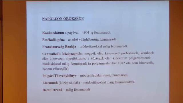Deák Ferenc Akadémia - Napóleon - Dr. Hahner Péter смотреть онлайн