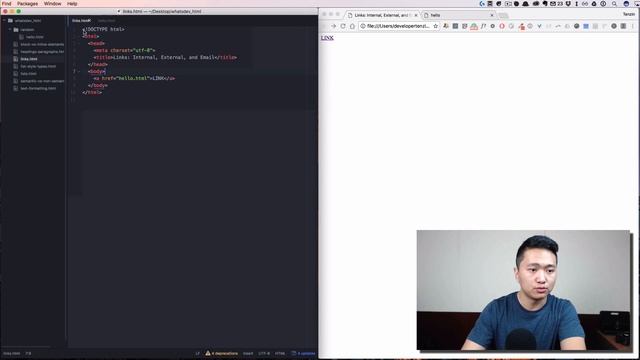 Learn HTML 2017 #9: Links (Internal, External, Email) | Complete HTML Course смотреть онлайн