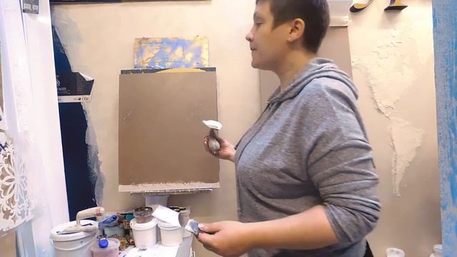 Как наносить? | Лак кракелюр. Эффект трещин. Наносим кракелюрный лак и штукатурка сама треснет. смотреть онлайн