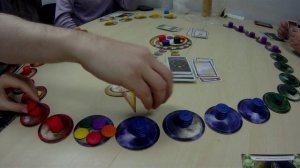 Играем в настольную игру Cosmic Encounter.