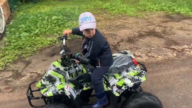 Обзор, тест и катание на средних детских квадроциклах Gobi K50 и K70