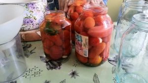 Засолка помидор на зиму без уксуса. Помидоры сладкие, хорошо стоят не мутнеют и не взрываются.