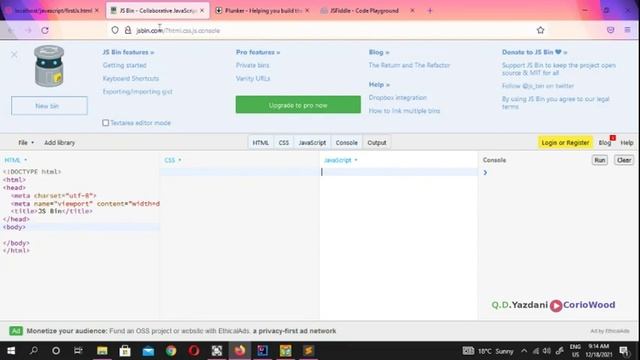 3. How and Where To Write JavaScript Code? | Learn JavaScript | CorioWood