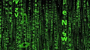 Matrix Raining Code | Код Матричного дождя | Зеленый код