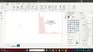 KPI in Power BI | How to create KPI visual in Power BI | #22