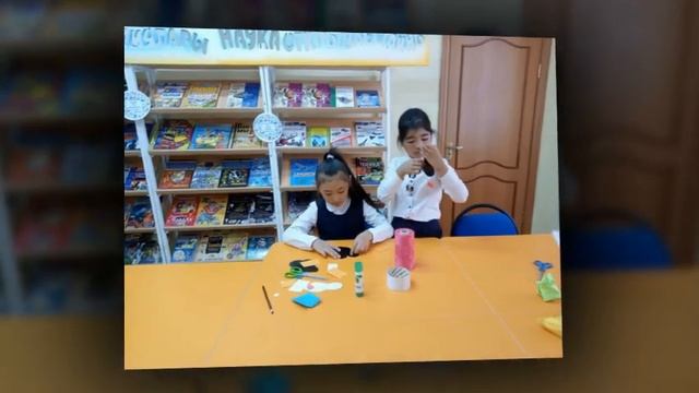 Творческая площадка «Makerspace» «Удивительный мир поделок». ЦДБ города Абай. смотреть онлайн