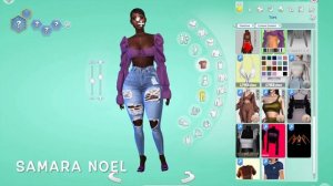 SHORT HAIR CUT BADDIE | THE SIMS 4 CREATE A SIM | SIMS LOOK BOOK + CC FOLDER DOWNLOAD | Melanin Sim