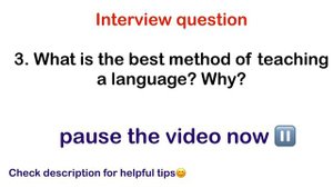 How to pass English teacher Job interview| most asked questions|ALT/JET Japan