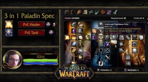 3 in 1 Paladin Build - Never Wait For a Party Anymore! | Classic WoW