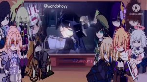 ??Genshin Impact React To Honkai Impact And Genshin Edits⚘️?50k Special?!!!!