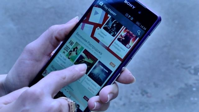 Sony Xperia Z2 - защищенный смартфон из стекла и металла смотреть онлайн