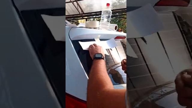 Инструкция по монтажу наклейки вырезанной на плоттере