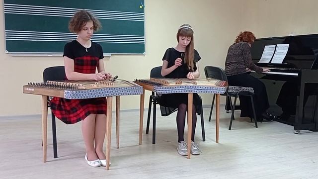 ??Дуэт цимбалистов Кот Дина и Селюк София ?