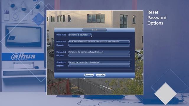 Восстановление пароля - Dahua инструкция смотреть онлайн