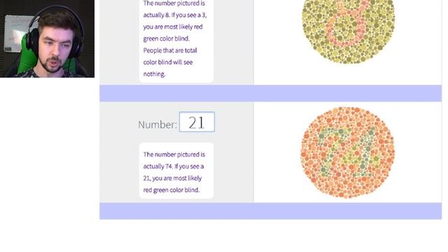 AM I COLOUR BLIND? | Colourblind Test смотреть онлайн