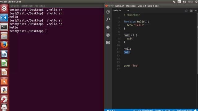 Shell Scripting Tutorial for Beginners 23 - Functions