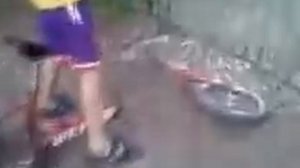 Краш тест велосипеда!