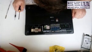 Как разобрать ноутбук ASUS N56V