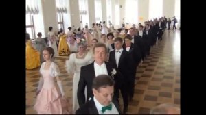 Перестроения в танцевальном этюде "Придворный танец "Полонез", 14.12.2021