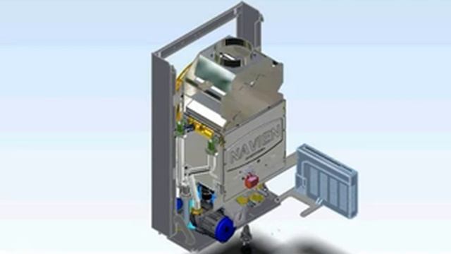 Демонтаж, замена и ремонт расширительного бака на котле NAVIEN ACE Atmo ...