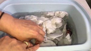 ОТБЕЛИТЬ  РУБАШКУ ТАБЛЕТКОЙ ПРОТЕЗОВ  ЧАСТЬ 1