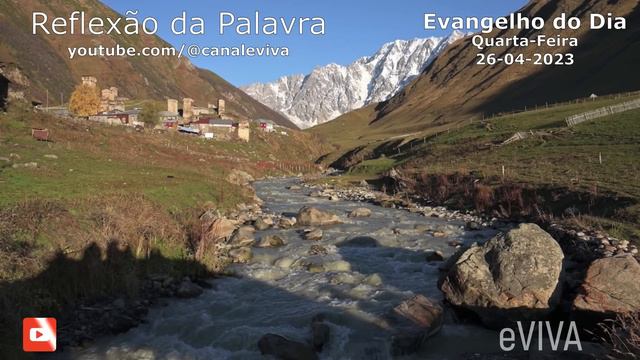 EVANGELHO DO DIA 26/04/2023 Narrado e Comentado - LITURGIA DIÁRIA - HOMILIA DIARIA HOJE смотреть онлайн