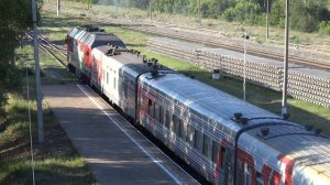 Отправление пассажирского поезда со станции Балаково