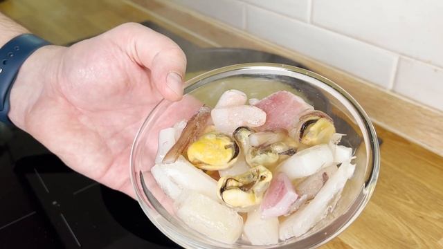 Птитим с морепродуктами. ЛжеРизотто?! ресторанное блюдо Дома, просто и недорого! (ENG SUB) смотреть онлайн