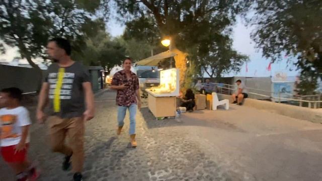 Restaurants in Kamari Santorini смотреть онлайн