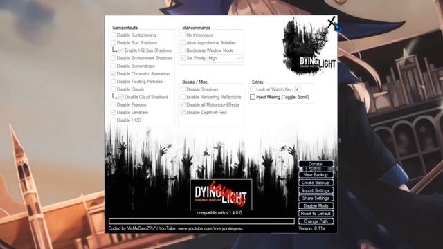 КАК ПОДНЯТЬ ФПС В DYING LIGHT | ОПТИМИЗАЦИЯ DYING LIGHT  (ДАЙН ЛАЙТНА СЛАБОМ ПК)