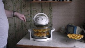Готовим курагу при помощи аэрогриля