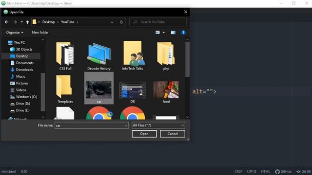 HTML tutorial for beginners in English #16| Importing image through Img Tag & defining Width -Heigh