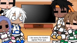 | Voltron Wattpad AU reacts to original Keith | Klance AU |