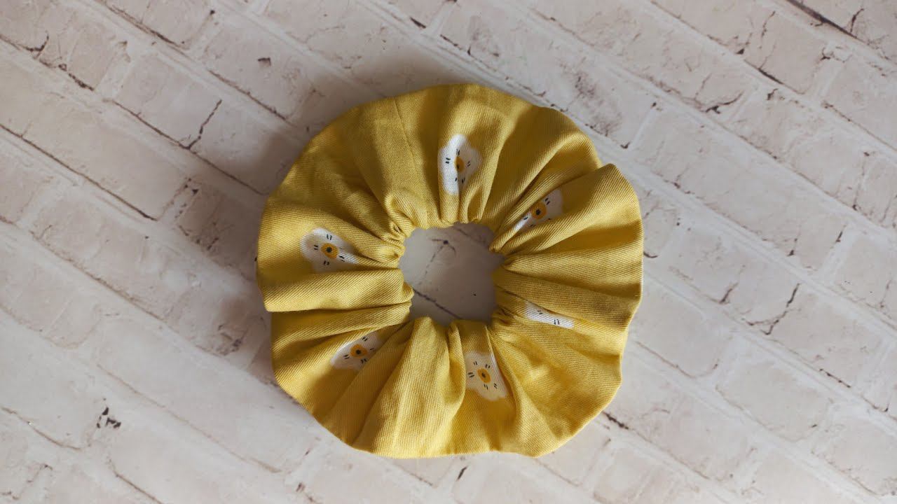 DIY/ШЬЮ РЕЗИНКУ ДЛЯ ВОЛОС #шьюсама #ручнаяработа #sewing