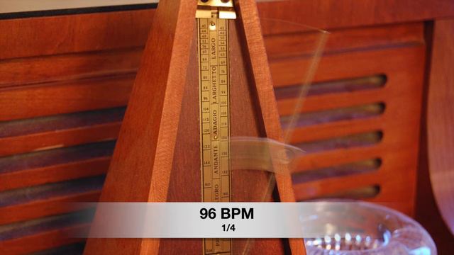Metronome 96 BPM 1/4 смотреть онлайн
