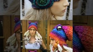 САМЫЕ  НЕОБЫЧНЫЕ   ШАПКИ✨ ИДЕИ  ДЛЯ  ВДОХНОВЕНИЯ!✨ НЕОБЫЧНОЕ  ВЯЗАНИЕ