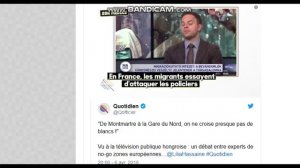 Yann Barthès est très choqué que télévision hongroise dise la vérité