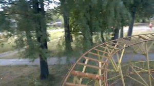 Аттракцион "Дикий поезд" / Roller-coaster