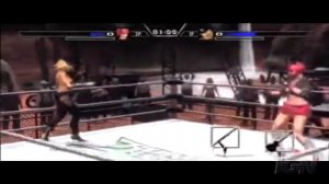 Rumble Roses XX Xbox 360 Gameplay - Grapple happy