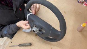 Перетяжка руля Renault Logan 2, часть 1