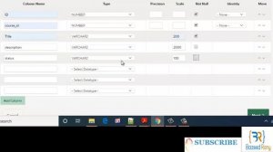 Oracle Apex Tutorial - 18 (Creating Course lecture table)