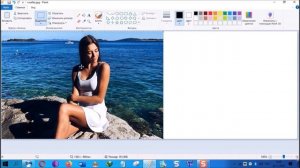 Как вставлять  или добавить и наложить фото в paint