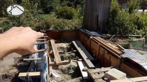 Заливка фундамента для бани из газобетонных блоков своими руками. Расчет стоимости фундамента