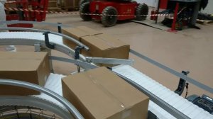 Конвейерная система для паучей и коробов / Conveyor system for pouches and cases