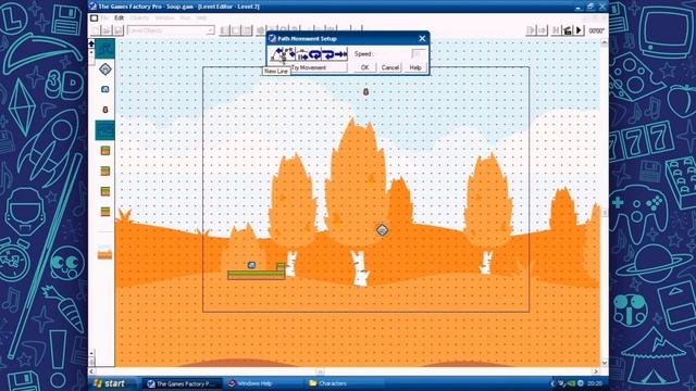 Making a Game Using 1996 Tools - The Games Factory / Klik & Play (Crappy Game Dev)